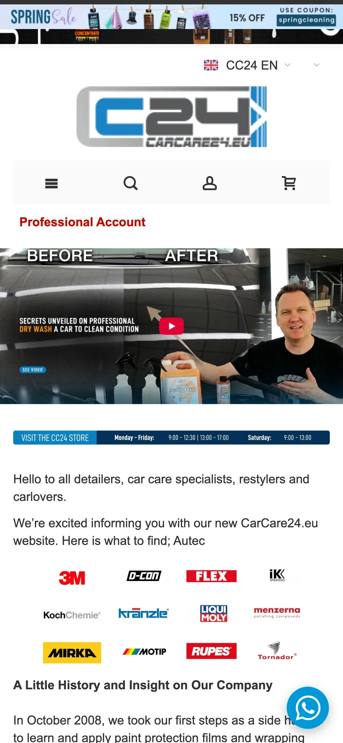 CarCare24 mobile